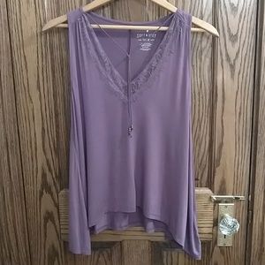 NWOT American Eagle Tanktop with Lace Detailing